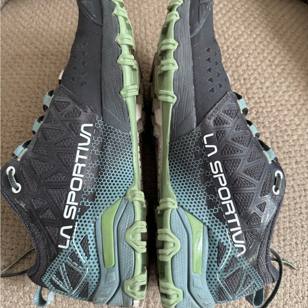 La Sportiva Trail Running Shoes - Grey and Green - NEW!